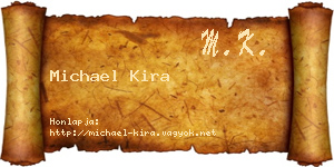 Michael Kira névjegykártya